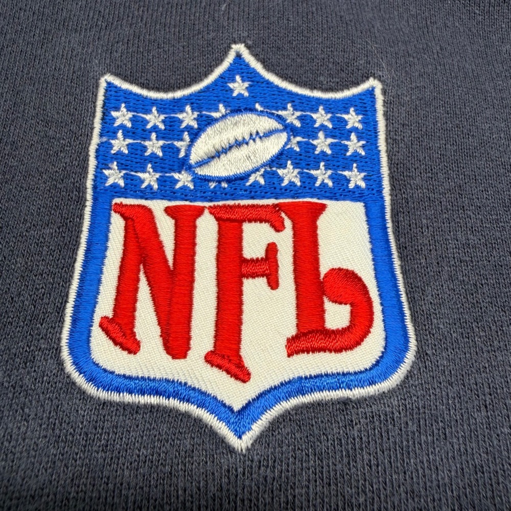 Reebok Hoodie Mens Small Blue Seattle Seahawks NFL Authentic Sideline Sweatshirt - Picture 4 of 12